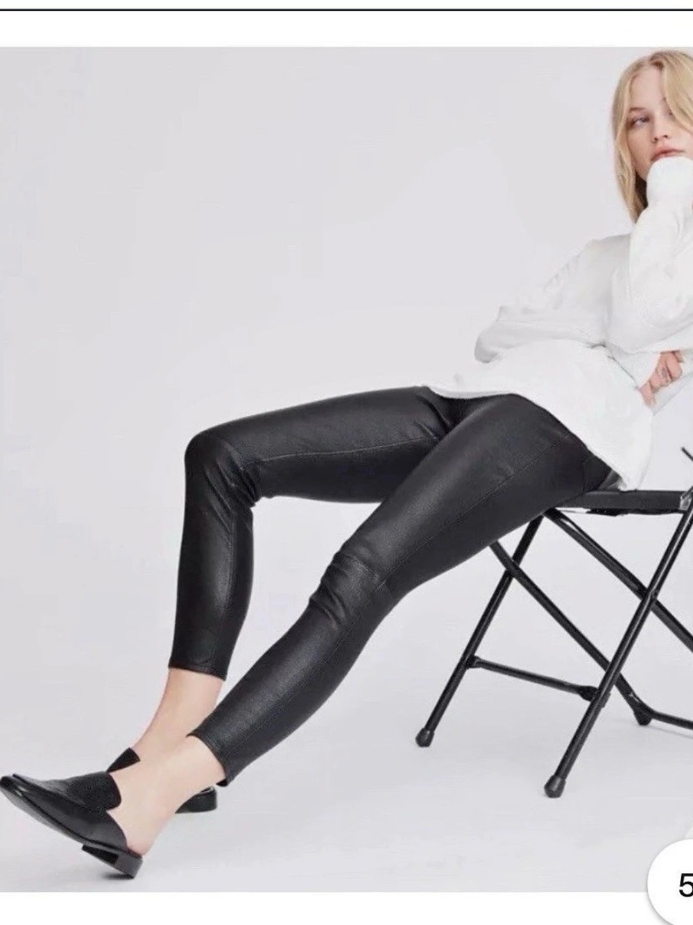 rag & bone Black Aslen Loafer Mules EU 38